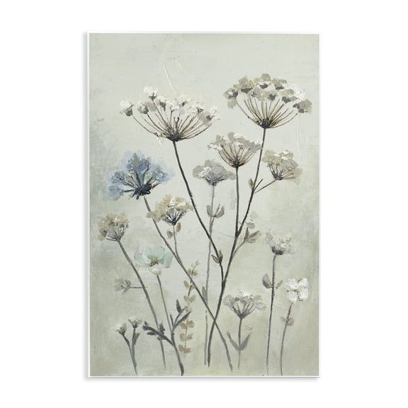 Stupell Industries Wild Dandelion Sprigs Floral Painting Unframed Art Print Wall Art, 10 x 15