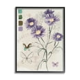 thumbnail image 1 of Stupell Industries Wild Flower Butterfly Stencil Vintage Paint Hue Palette,24 x 30, Design by Jennifer Paxton Parker, 1 of 7