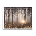 thumbnail image 1 of Stupell Industries Wild Flowers Foggy Forest Sunrise Horizon Bokeh Photography,30 x 24, Design by Lorie Deiter, 1 of 5
