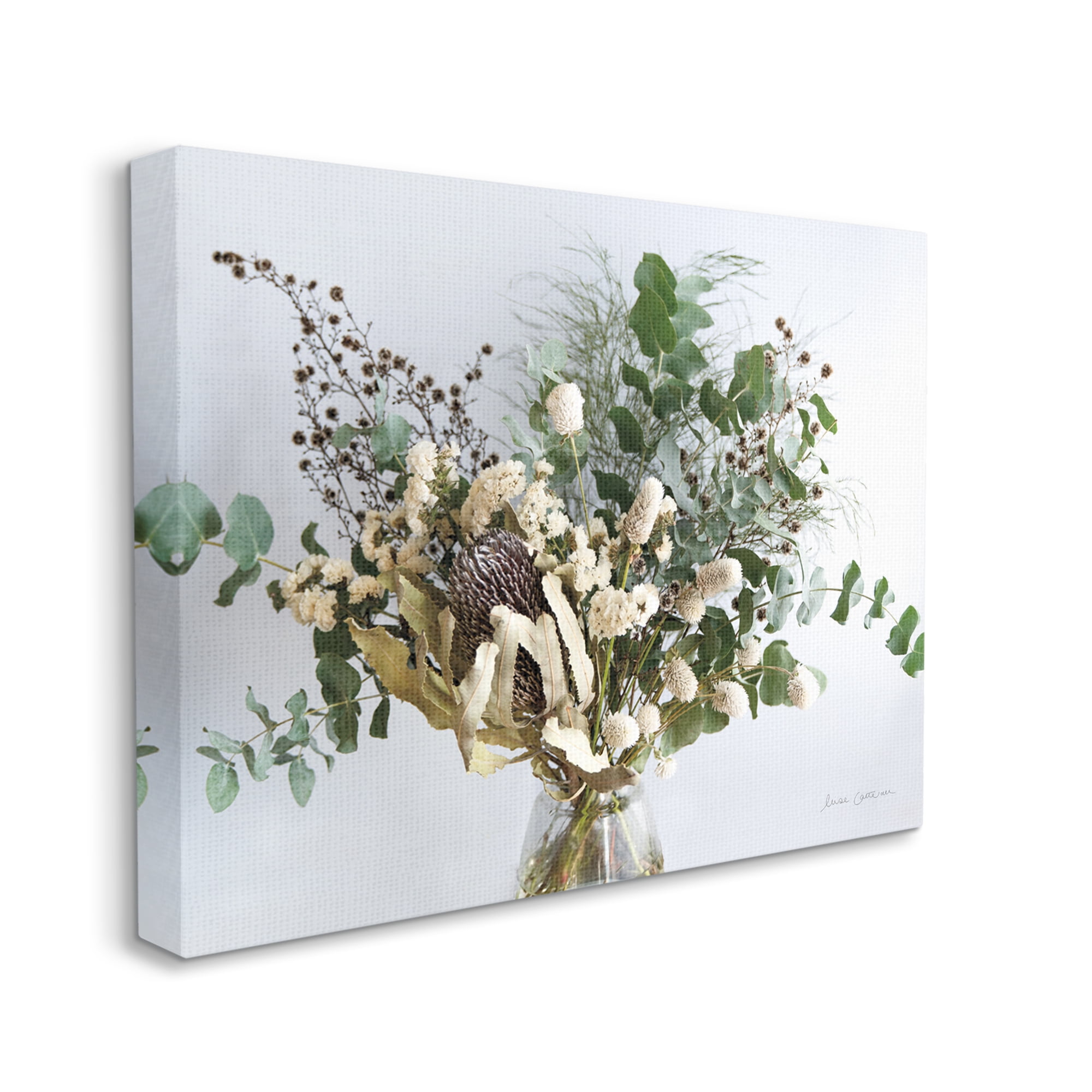 Stupell Industries Wild Foliage Bouquet Forest Plant Arrangement, 36 x 48, Design by Elise Catterall
