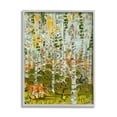 thumbnail image 1 of Stupell Industries Wild Fox Scouting Birch Woodland Modern Abstract Collage,16 x 20, Design by McKenna Ihde, 1 of 5