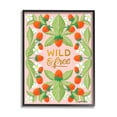 thumbnail image 1 of Stupell Industries Wild & Free Strawberries Food & Beverage Painting Black Framed Art Print Wall Art, 24 x 30, 1 of 9