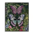 thumbnail image 1 of Stupell Industries Eclectic Wild Garden Flowers & Butterflies Black Framed Giclee Art, 24 x 30, by Nicole Tamarin, 1 of 7