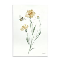 Stupell Industries Wild Honeybloom Flowers Botanical & Floral Painting Unframed Art Print Wall Art, 10 x 15