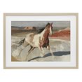 thumbnail image 1 of Stupell Industries Modern Wild Horse Across Plains Birch Framed Print Under Glass, 20 x 14, by Chromatic Storm Studio, 1 of 8