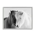 thumbnail image 1 of Stupell Industries Wild Horse Animal Pair Black White Southwestern Photograph, 14 x 11, Design by Danita Delimont, 1 of 7