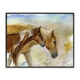 thumbnail image 1 of Stupell Industries Wild Horses Watercolor Animals & Insects Painting Black Framed Art Print Wall Art, 14 x 11, 1 of 10