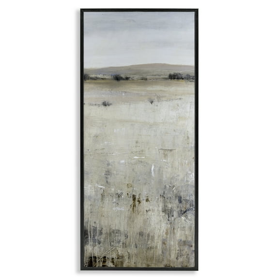 Stupell Industries Wild Mountain Pasture Black Framed Giclee Art design by Tim OToole, 24 x 10