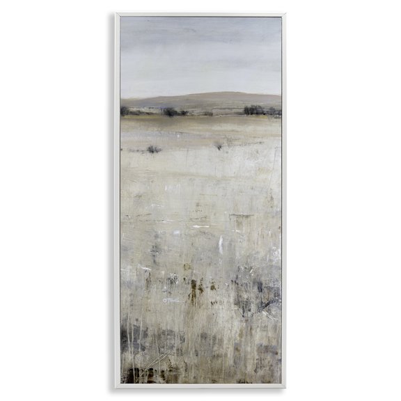 Stupell Industries Wild Mountain Pasture White Framed Giclee Art design by Tim OToole, 24 x 10