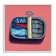 thumbnail image 1 of Stupell Industries Mid-Century Wild Sardines on Pink White Framed Giclee Art, 17 x 17, by Kate Jarvik Birch, 1 of 8