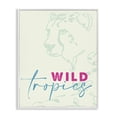 thumbnail image 1 of Stupell Industries Wild Tropics Cheetah White Framed Giclee Art, design by Lanie Loreth, 1 of 9