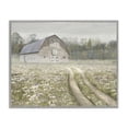 thumbnail image 1 of Stupell Industries Traditional Wildflower Delight Barn Gray Framed Giclee Art, 30 x 24, by Amber Sterling, 1 of 8