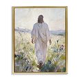 thumbnail image 1 of Stupell Industries French Country Wildflower Faithful Follower Gold Floating Frame Canvas Art, 25 x 31, by Kim Allen, 1 of 8