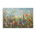 thumbnail image 1 of Stupell Industries Contemporary Wildflower Field of Spring Blooms Canvas Art, 36 x 24, by Creative Studio, 1 of 8
