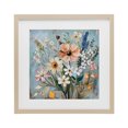 thumbnail image 1 of Stupell Industries French Country Wildflower Mix Spring Bouquet Birch Framed Print Under Glass, 13 x 13, by Creative Studio, 1 of 8