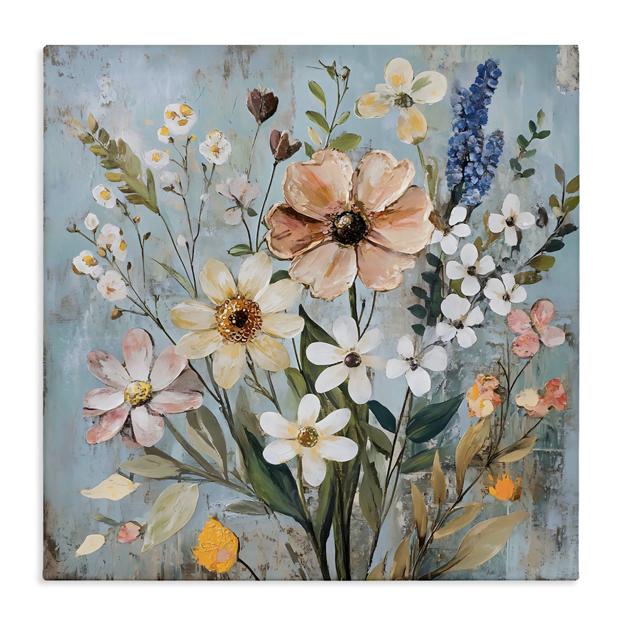 Stupell Industries Wildflower Mix Spring Bouquet Canvas Wall Art, design by Creative Studio