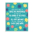 thumbnail image 1 of Stupell Industries Will Abound Every Good Work Corinthians 9:8 Proverbs, 10 x 15, Design by Raye Allison Creations, 1 of 6