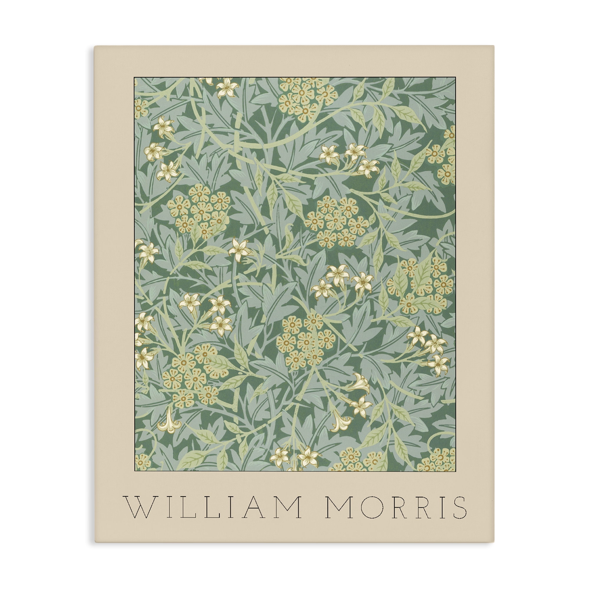 Stupell Industries William Morris Green Tones Canvas Wall Art, design by Lil' Rue