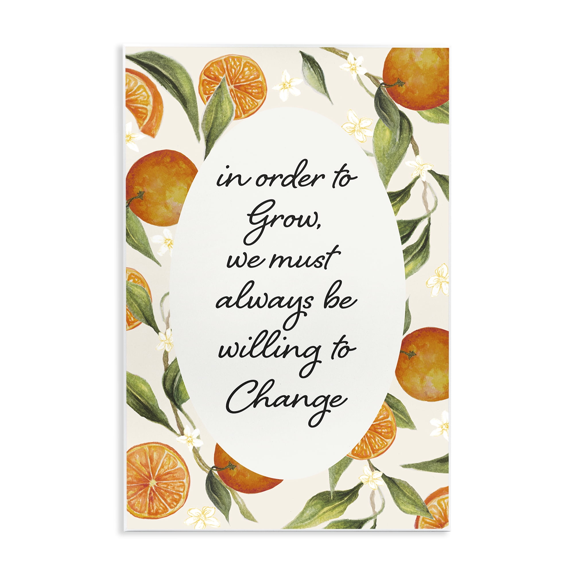 Stupell Industries Willing To Change Quote Wall Plaque Art, design by Janice Gaynor