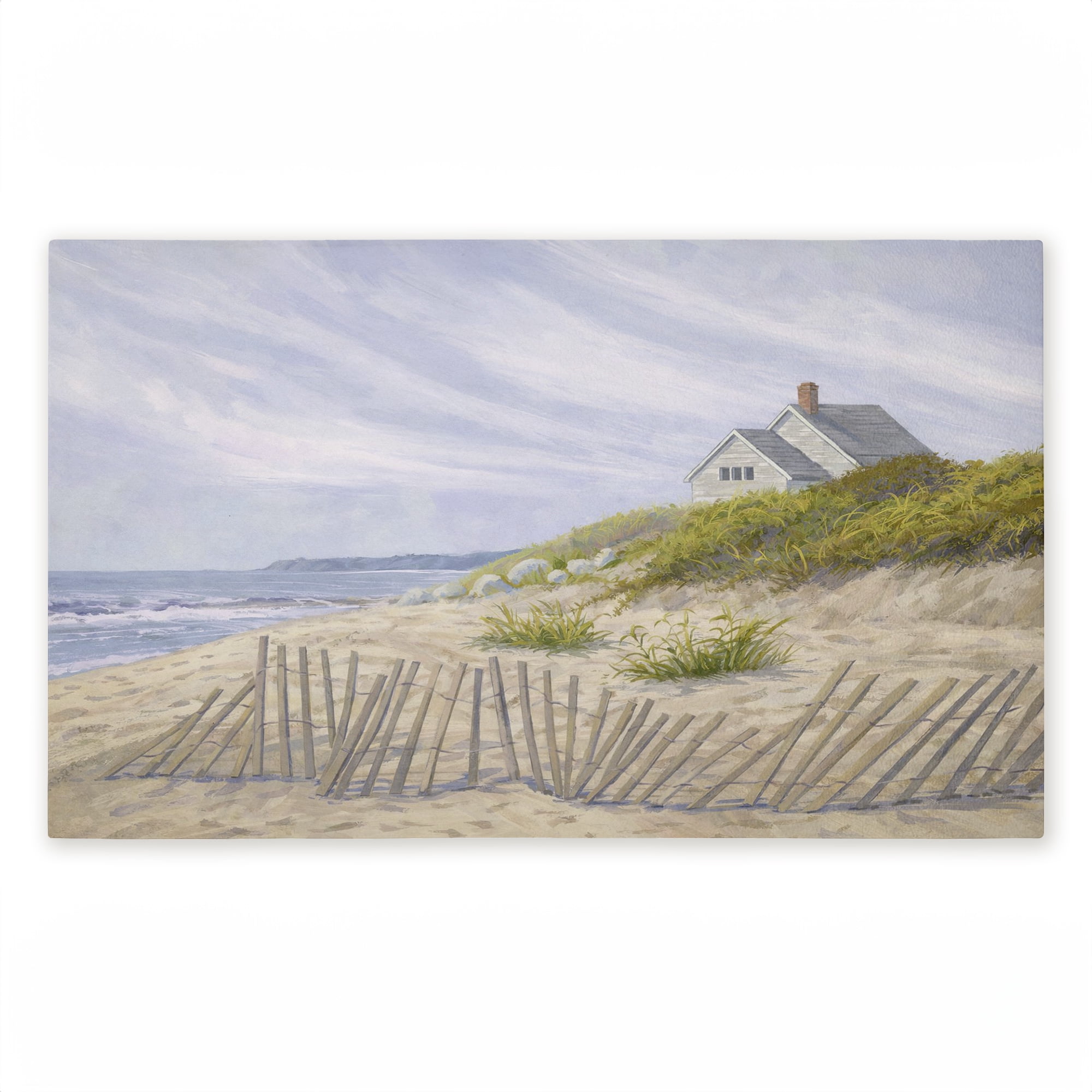 Stupell Industries Windblown Fence By Beach Printed Outdoor Door Floor Mat, design by Ziwei Li