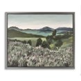 thumbnail image 1 of Stupell Industries Cottage Windblown Meadow Blooms Gray Floating Frame Canvas Art, 31 x 25, by Lee Ann Zirbes, 1 of 8