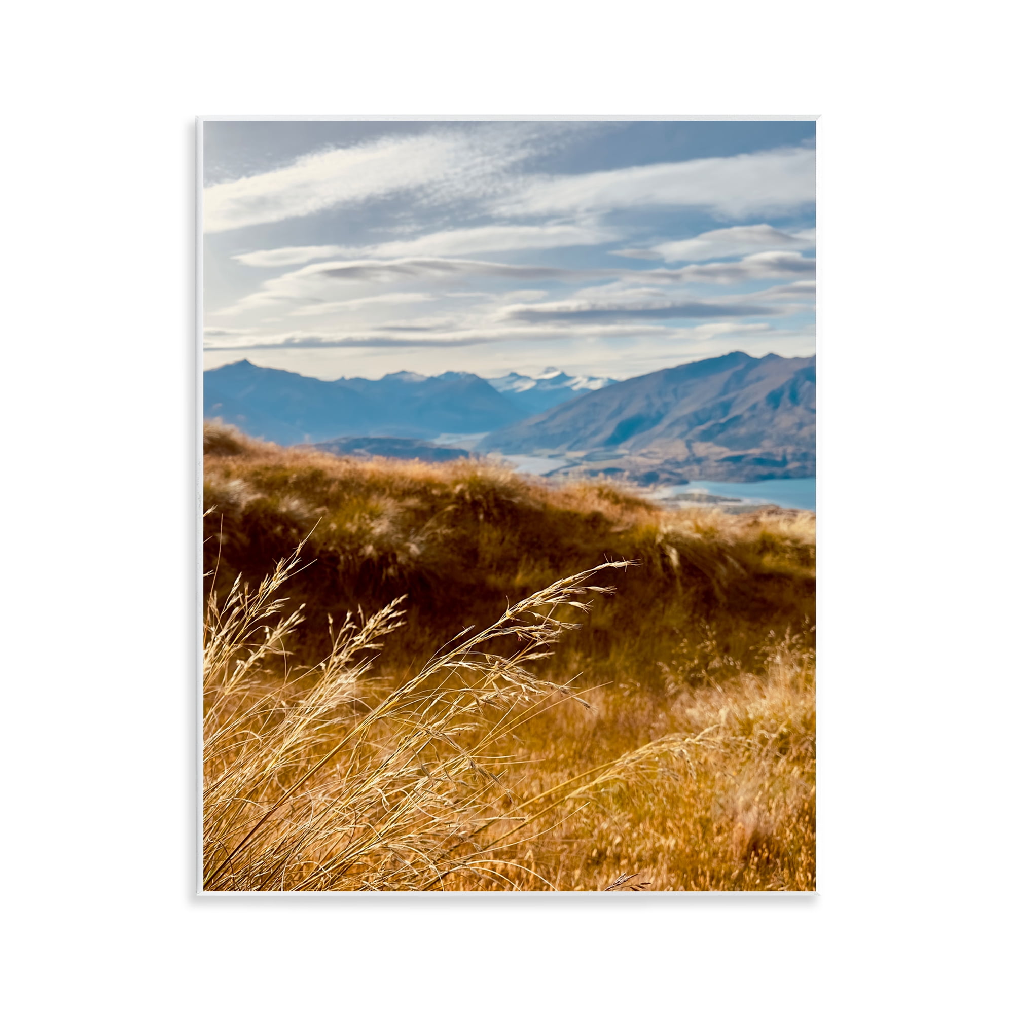 Stupell Industries Windblown Mountain Region Landscape Photography Unframed Art Print Wall Art, 11 x 14