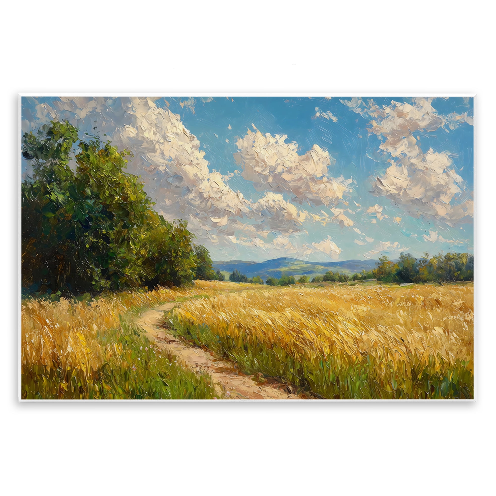Stupell Industries Winding Path Through Wheat Field Wall Plaque Art, design by Creative Studio