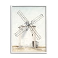 thumbnail image 1 of Stupell Industries Windmill Farm Landscape Neutral Blue Brown Painting, 16 x 20,Design by Ethan Harper, 1 of 7