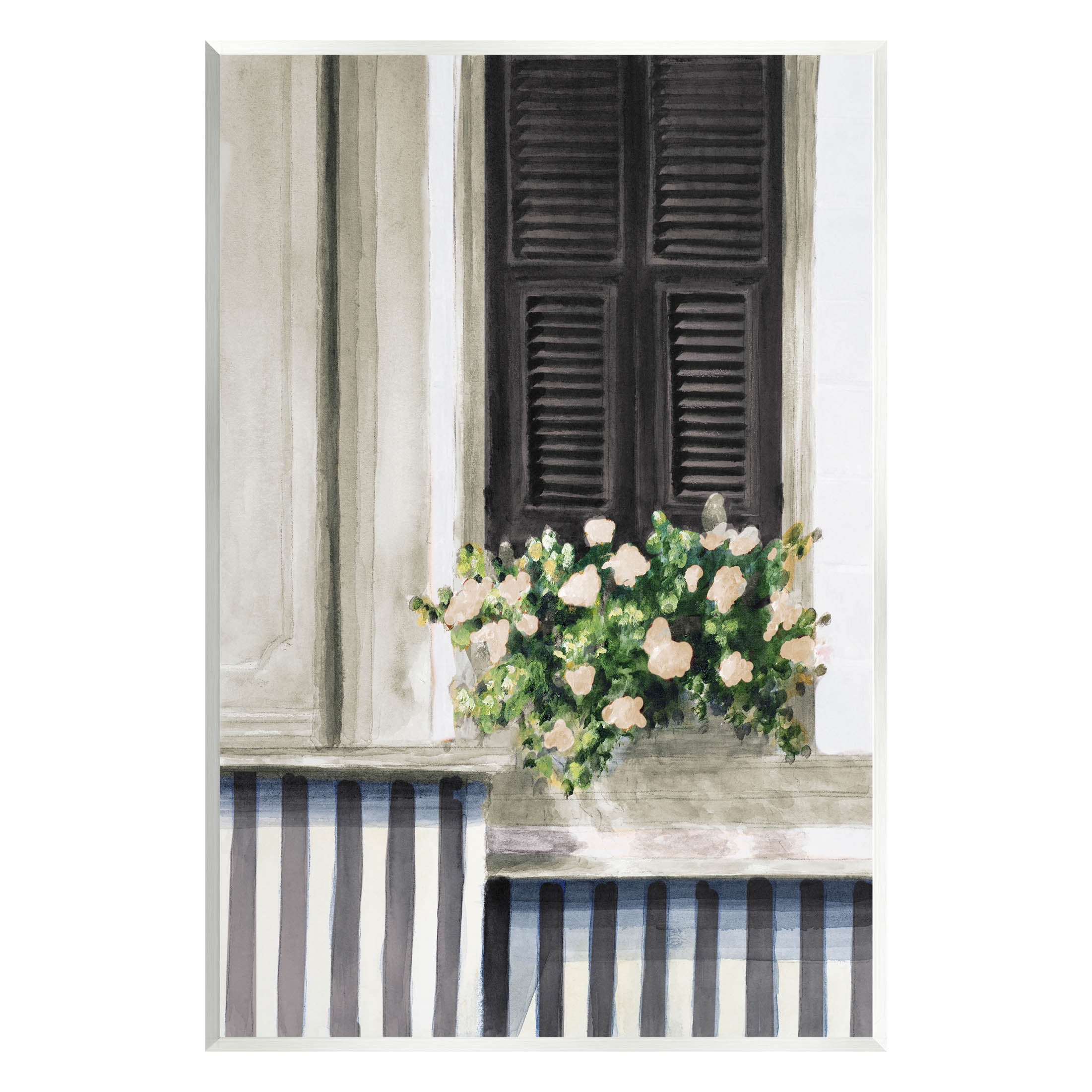 Stupell Industries Window Flower Bouquet Painting Unframed Art Print Wall Art, Design by Lanie Loreth