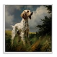 thumbnail image 1 of Stupell Industries Windswept Country Dog Landscape Painting White Framed Art Print Wall Art, 17 x 17, 1 of 10