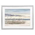 thumbnail image 1 of Stupell Industries Transitional Windy Beaches Landscape Gray Framed Print Under Glass, 20 x 14, by Julie DeRice, 1 of 8