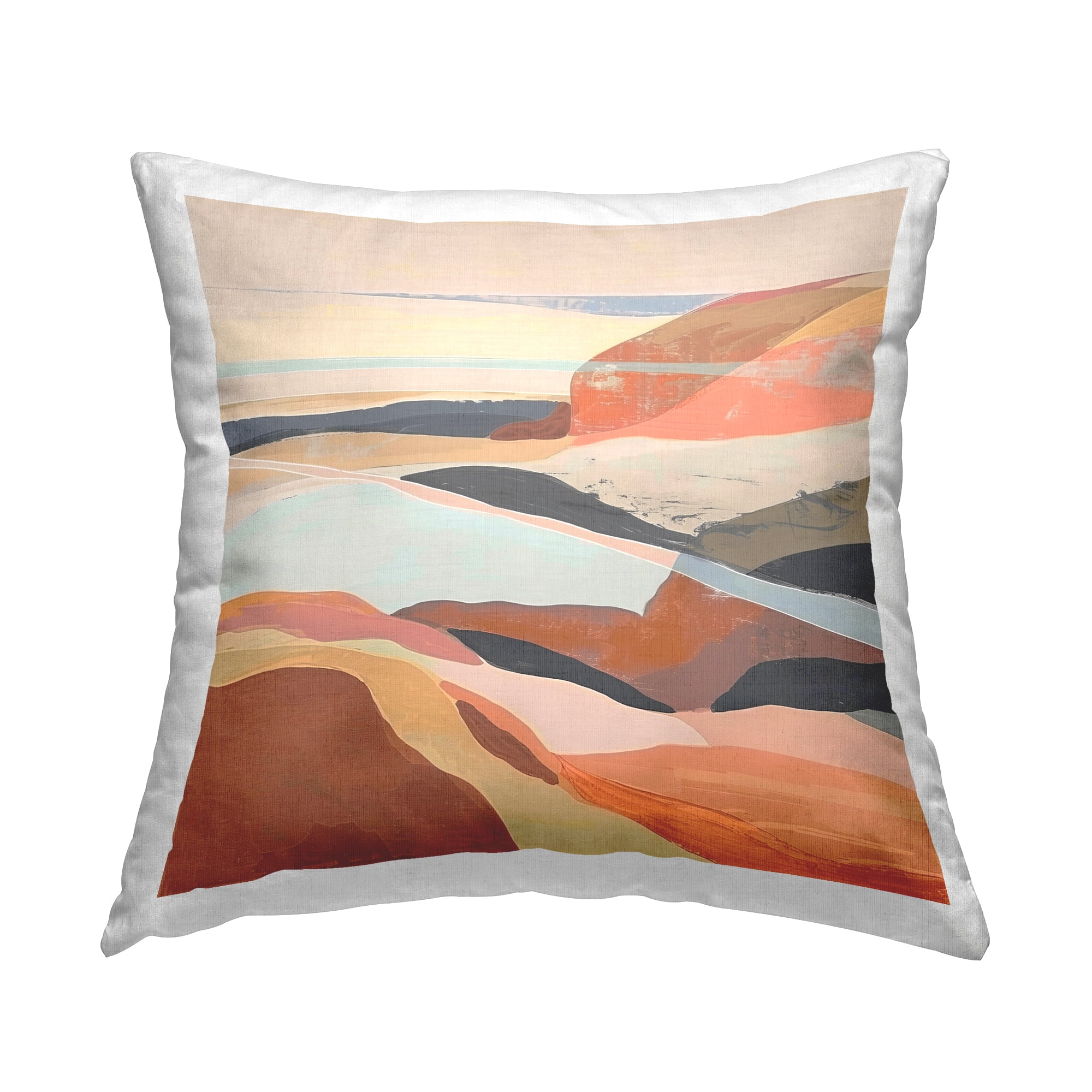 Stupell Industries Windy Desert Hills Decorative Printed Throw Pillow Design by Irena Orlov.