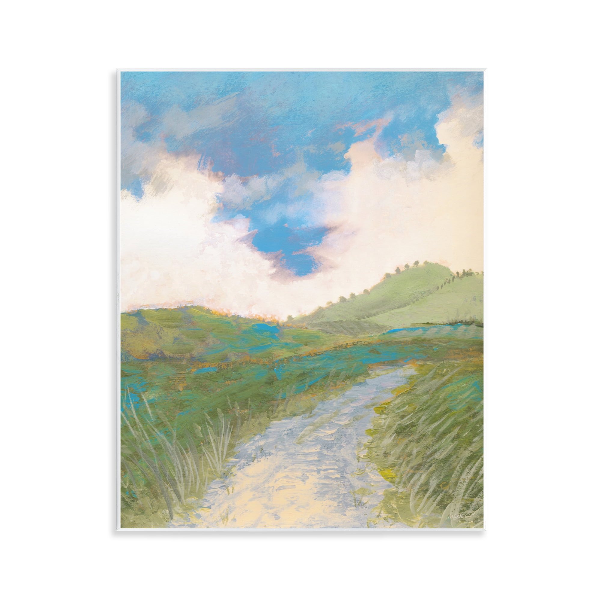 Stupell Industries Windy Path Impression Wall Plaque Art, design by Dan Meneely