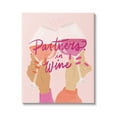 thumbnail image 1 of Stupell Industries Wine Partners Text Glam Sassy Friends Calligraphy Canvas Wall Art, 24 x 30, Design by EmmaKisstina, 1 of 5