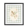 thumbnail image 1 of Stupell Industries Cottage Winged Unicorn over Green Gingham Black Framed Print Under Glass, 13 x 16, by Arlington Prints, 1 of 8