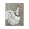 thumbnail image 1 of Stupell Industries Winter Goose Seasonal Botanicals Holiday Painting Gallery Wrapped Canvas Print Wall Art, 1 of 5