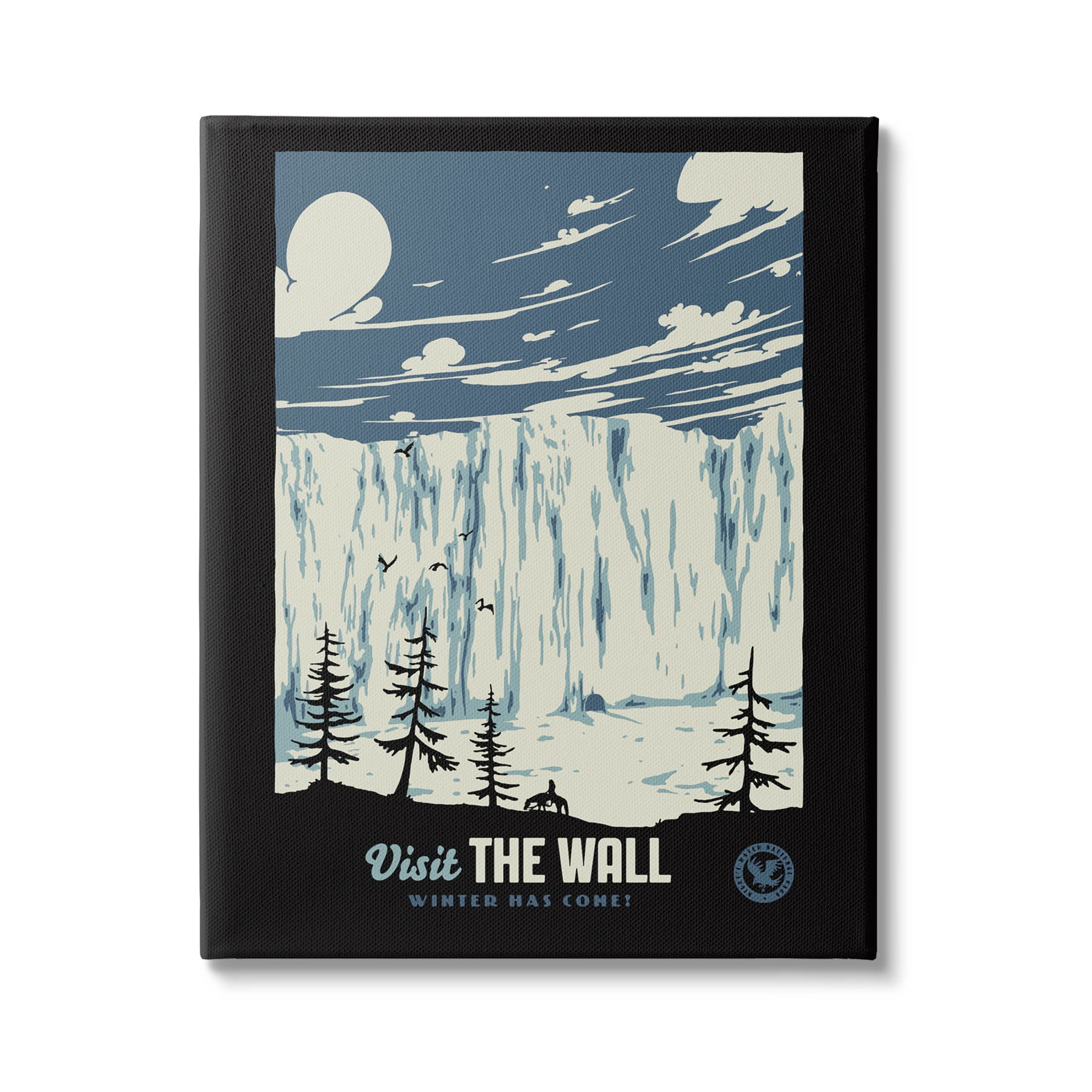 Stupell Industries Winter Has Come Fantasy Landscape Graphic Art Gallery Wrapped Canvas Print Wall Art, Design by Matheus Lopes Castro