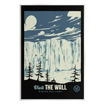 Stupell Industries Winter Has Come Fantasy Landscape Graphic Art Unframed Art Print Wall Art, Design by Matheus Lopes Castro