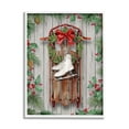 thumbnail image 1 of Stupell Industries Winter Ice Skates & Sled Holiday Painting White Framed Art Print Wall Art, 16 x 20, 1 of 9