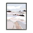 thumbnail image 1 of Stupell Industries Winter Mountain Abstract Landscape Graphic Art Black Framed Art Print Wall Art, Design by Nikita Jariwala, 1 of 7