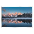 thumbnail image 1 of Stupell Industries Winter Mountains Reflection Landscape Photography Unframed Art Print Wall Art, 15 x 10, 1 of 7