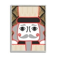 thumbnail image 1 of Stupell Industries Winter Nutcracker Soldier Geometrical Industrial Deco Pattern, 16 x 20, Design by Daphne Polselli, 1 of 7