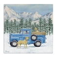 thumbnail image 1 of Stupell Industries Farmhouse Winter Pups & Truck Canvas Art, 24 x 24, by Paul Brent, 1 of 8