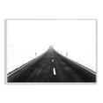 thumbnail image 1 of Stupell Industries Winter Road Black And White Landscape Photograph Wall Plaque by Matthias Conrad, 1 of 5