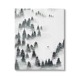 thumbnail image 1 of Stupell Industries Winter Ski Slopes Mountain Graphic Art Gallery Wrapped Canvas Print Wall Art, Design by Ziwei Li, 1 of 2