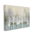thumbnail image 1 of Stupell Industries Winter Tree Forest Silhouettes over Abstract Pattern, 36 x 48, Designed by Kate Bennett, 1 of 6