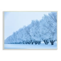 Stupell Industries Winter Tree Grove Snow Covered Branches Photography Photograph Unframed Art Print Wall Art, Design by Steve Smith