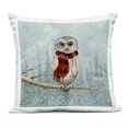 thumbnail image 1 of Stupell Industries Winter Woodland Owl Outdoor Printed Pillow, design by Danielle Murray, 1 of 6