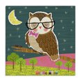 thumbnail image 1 of Stupell Industries Contemporary Wise Owl on Branch Canvas Art, 30 x 30, by Tina Finn, 1 of 8