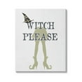 thumbnail image 1 of Stupell Industries Witch Please Funny Phrase Graphic Art Gallery Wrapped Canvas Print Wall Art, Design by Lauren Rader, 1 of 7